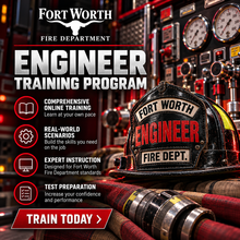 Load image into Gallery viewer, Fort Worth Fire Department Engineer Training Program