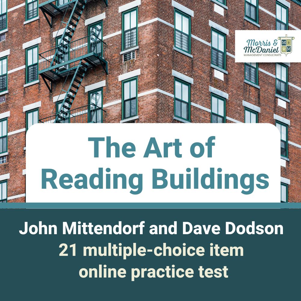 The Art of Reading Buildings, John Mittendorf and Dave Dodson - 21 multiple-choice item online practice test